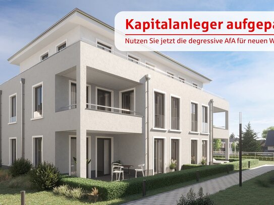 Kapitalanleger aufgepasst! Nutzen Sie jetzt die degressive AfA für neuen Wohnraum!