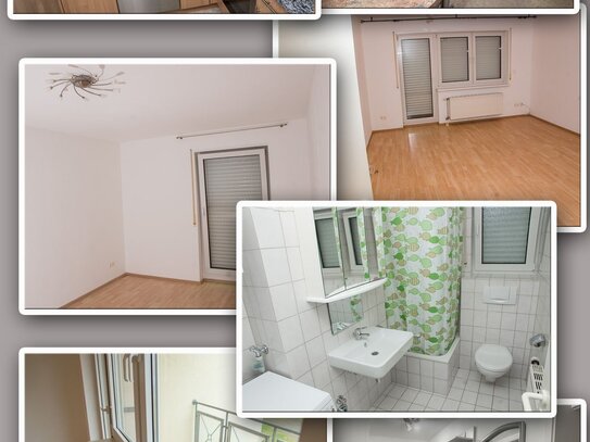 Geschmackvolle 2 Zimmer Wohnung 57m2 mit EBK und TG in Rastatt Zentrum.