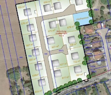 17 Baugrundstücke - Schöner Wohnen in Großobringen - voll erschlossen ab ca. Frühjahr 2024