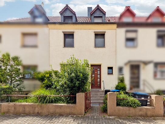 Schönes Reihenmittelhaus für Kapitalanleger in Toplage von Halle