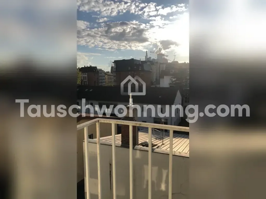 [TAUSCHWOHNUNG] Schöne helle 1 Zi-Whg. mit Balkon gegen 2 Zi-Whg.