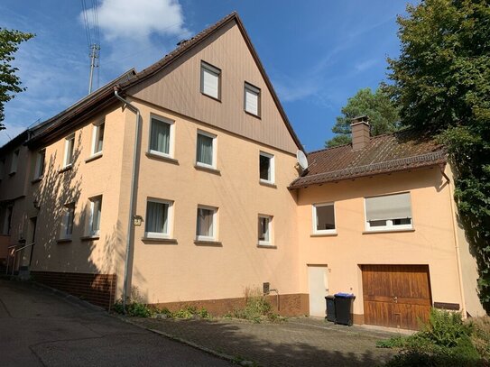 Gepflegtes Wohnhaus mit Garage und separatem Gartengrundstück |sofort frei