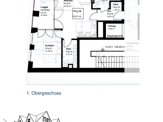 Neubauwohnung im Zentrum von Emsbüren (WHG 8)