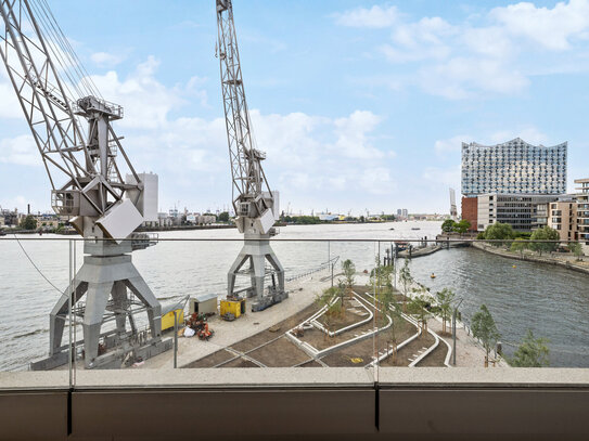 Exklusives Apartment mit Blick auf die Elbphilharmonie