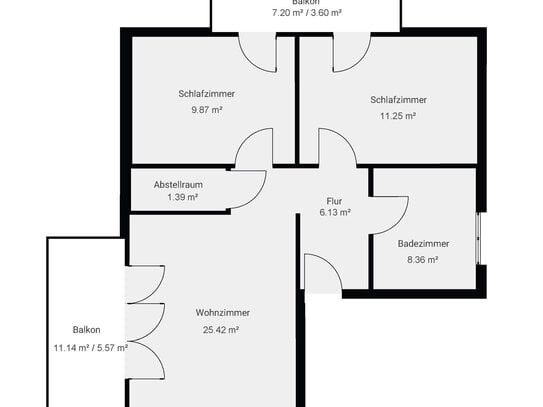 *** Bezugsfertig 2025 *** Traumhafte Dachgeschoss-Wohnung großem Südbalkon ***