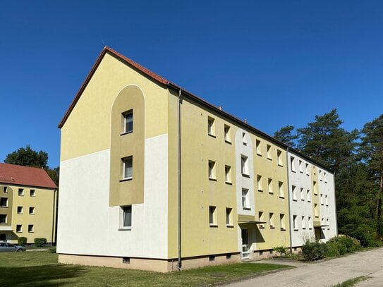 Attraktive 3-Zimmer-Wohnung mit Balkon und dem Blick ins Grüne! Optional mit Garten