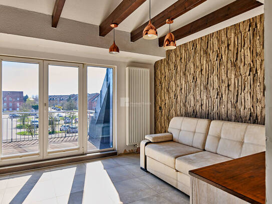 Maisonette mit Galerie - 3-Zimmer-Wohngefühl - Wohnung - Loggia - Spitzboden - flexiblem Raumkonzept
