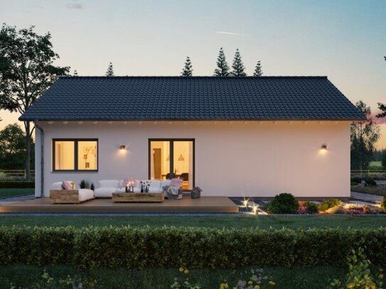 Bungalow, 96 m². Klein, fein und alles Mein.