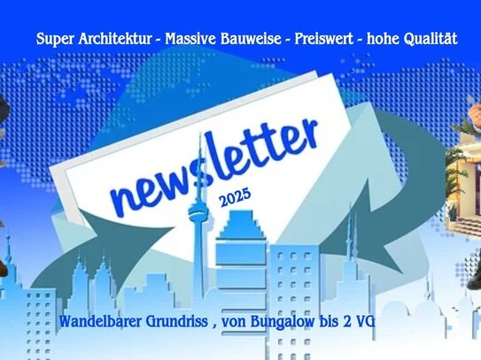 Neubau - Aktionen 2025