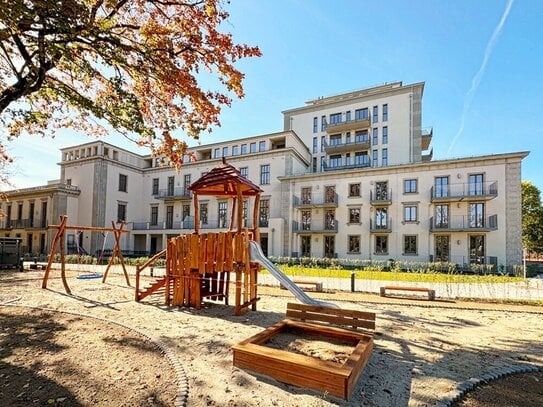 Wohnen am Pelzmühlenteich- Hochwertige 5-Raum-Wohnung mit Terrasse und zwei Bädern