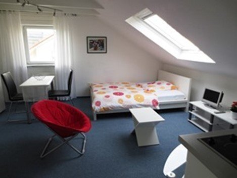 GEMÜTLICH UND HELL - 1-Zimmer-Apartment in S-Bad-Cannstatt, WLAN, Waschmaschine - 1392