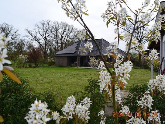 Neuwertiger Winkel-Bungalow (A) (Bj. 2018) mit PV-Anlage (Bj. 2022) in Martfeld-OT