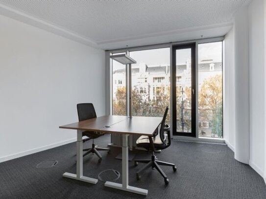 All-inclusive-Zugang zu professionellen Büroräumen für 2 Personen in Regus BERLIN, Charlottenburg