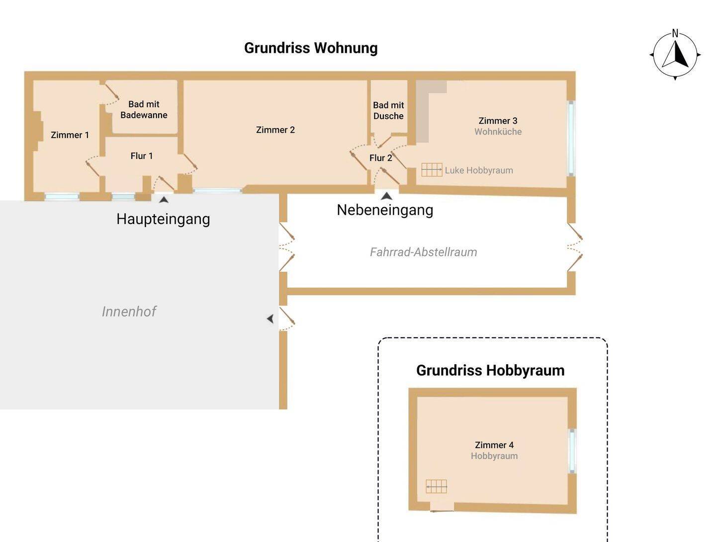 Sanierter Altbau-Traum mit Hofzugang am Savignyplatz • 2 Bäder • unbefristet - Foto 1
