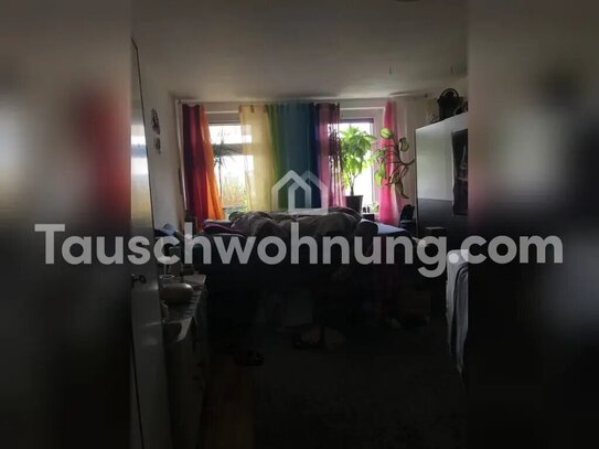 [TAUSCHWOHNUNG] Hell und gemütlich, 3 große Zimmer mit Balkon