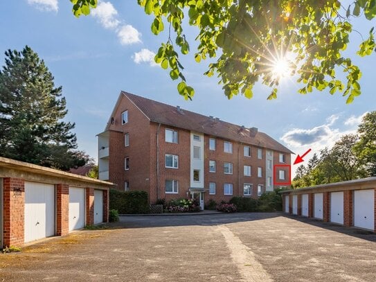 Helle 2-Zimmer-Wohnung mit Garage am beliebten Kreideberg