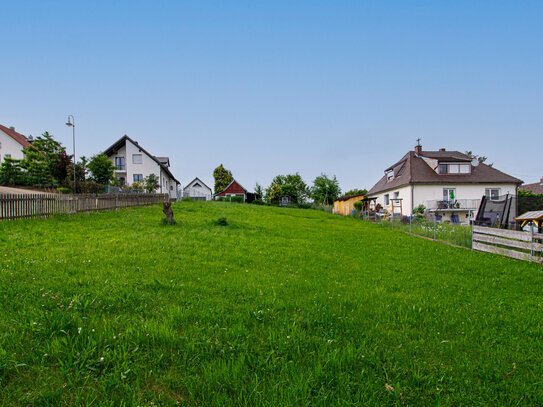 Ruhiges Baugrundstück in Welden