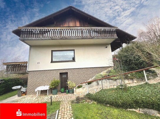 Freistehendes Einfamilienhaus mit herrlichem Ausblick!