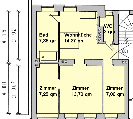 Mühlenviertel: Waidmühlenweg 31, EG