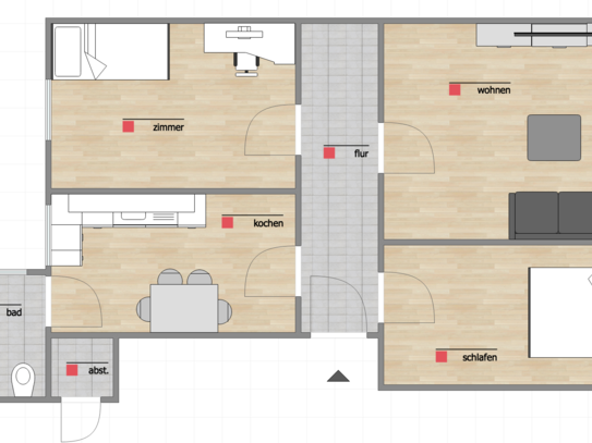 Altbau trifft auf modernes Leben – Zentraler Wohntraum in Ilmenau!