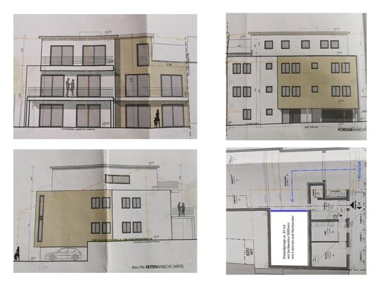 Top-Penthouse-Wohnung im Neubau - mit EBK - mit Doppelgarage - nahe Luxembourg