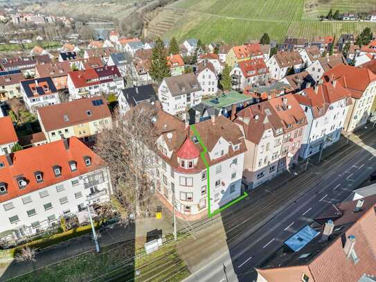 4 Familien Haus in gesuchter Lage von Bad Cannstatt Investitionsmöglichkeit mit Potential