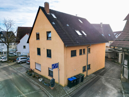 Gepflegte Maisonette-Wohnung in ruhiger Lage mit Garage in Gäufelden!