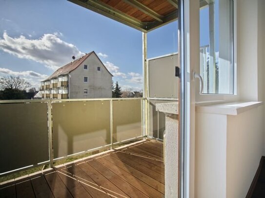 Provisionsfreie 3-Raumwohnung im Erdgeschoss mit Balkon zu vermieten !!!