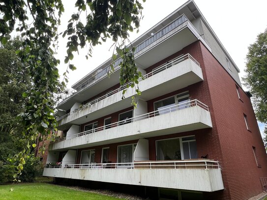 3 Zimmer - Wohnung mit Balkon im Erdgeschoss in Rahlstedt