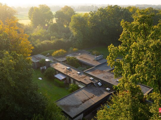 Premium-Bungalow mit Einliegerwohnung in Datteln: ca. 480 m² Luxuswohnen auf über 19.000 m² parkähnlichem Anwesen