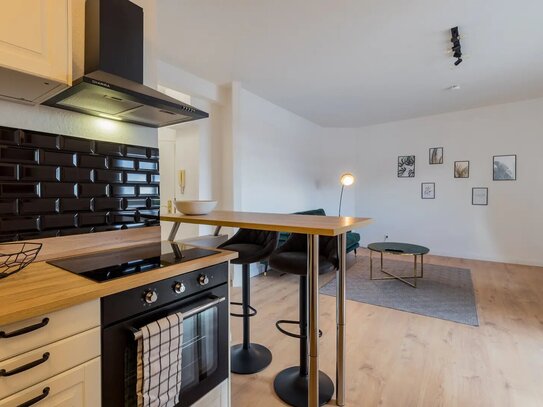 Stylish apartment above the roofs in Prenzlauer Berg