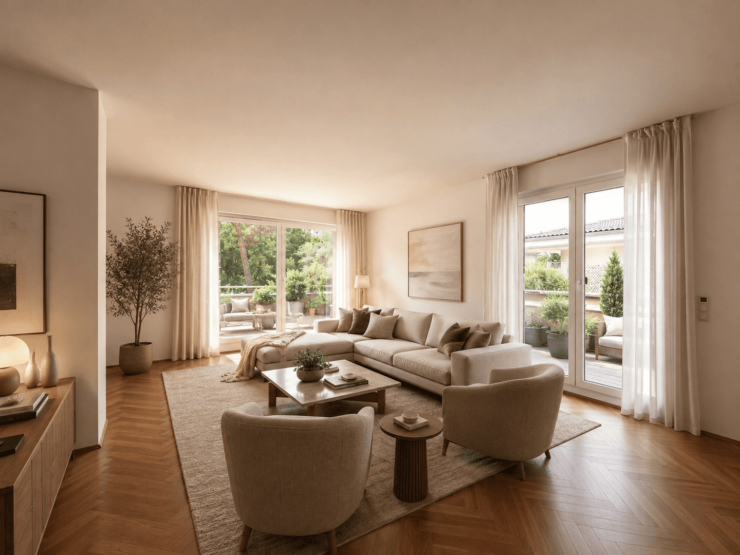 Penthouse mit 3 Zimmer in Nikolassee - Fahrstuhl direkt in die Wohnung - Foto 1