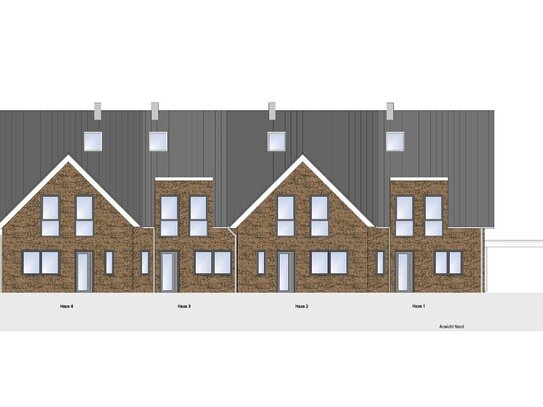 Reihenmittelhaus in der Meppener Altstadt Schlüsselfertiger Neubau direkt vom Bauträger