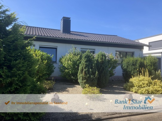 Bungalow in bester Lage in Saarbrücken-Bübingen - Ruhige Sackgasse, Südlage und Fernblick