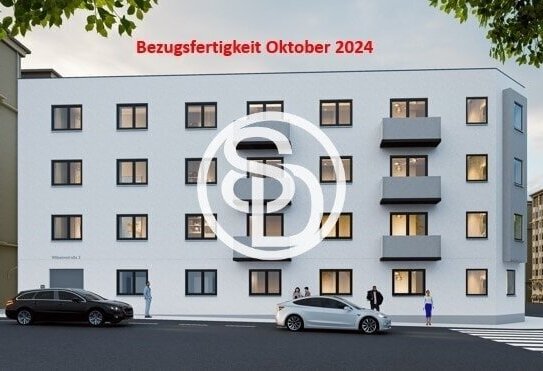 Moderne Eigentumswohnung im EG 61,35 m² WF - Neubau - barrierefrei, seniorengerecht durch Aufzug - Innenstadtlage nur 2…