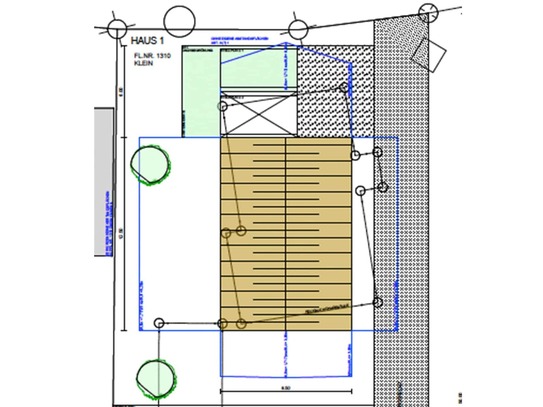 Baurecht vorhanden! Baugrundstück für ein Einfamilienhaus (Haus 1) in Top-Lage Moosburg