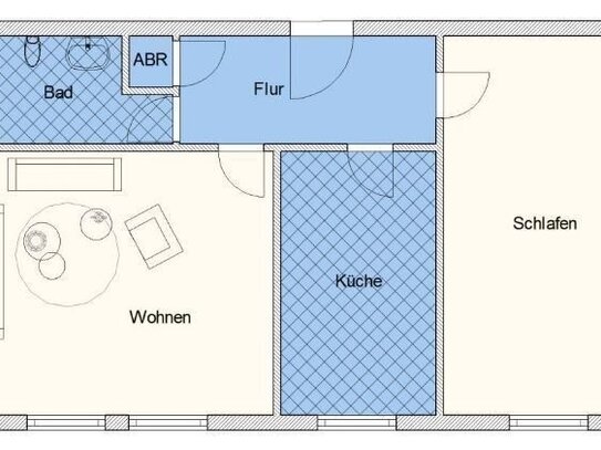 komplett modernisiert: 2 Zimmer Wohnung in zentraler Lage Do - Mitte - Nord