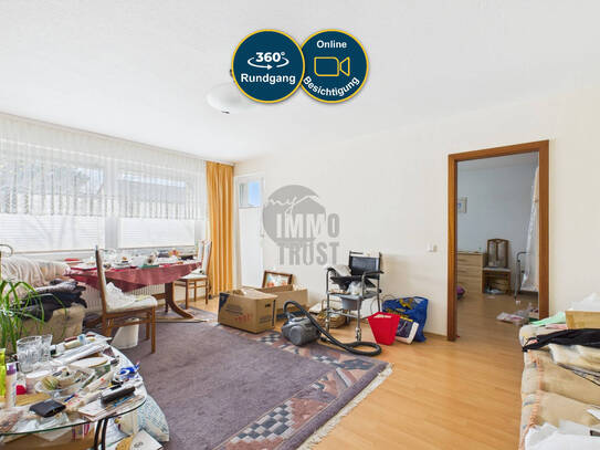 Kapitalanlage oder Eigenheim? 2-Zimmer-Wohnung mit Balkon in gepflegtem MFH