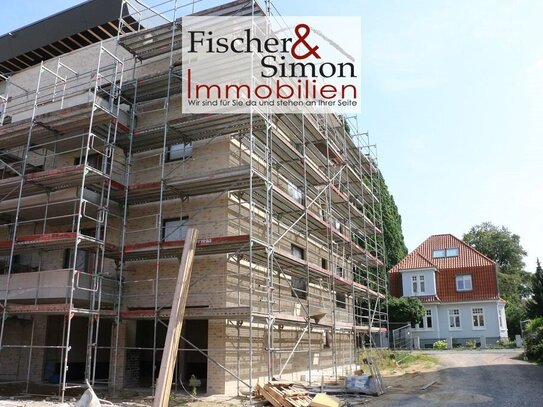 Nienburg- Neubau einer Penthouse-Whg. m. zusätzlich wohnl. ausgebautem Dach, Dachterrasse u.Loggia