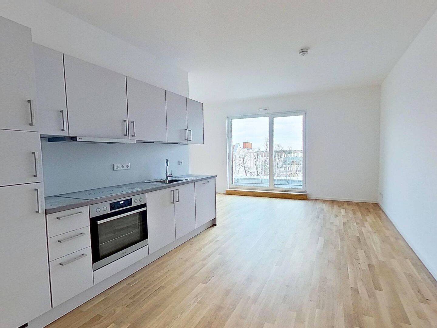 Moderne 2-Zimmer-Wohnung mit offenem Küchenbereich und Balkon in Neukölln - Foto 1