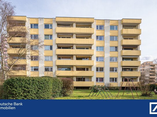 3 Zimmerwohnung mit Weitblick vom großem Balkon und Tiefgaragenstellplatz