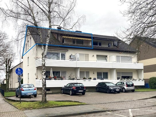 Grundsolide und modernisierte 2-Zimmer-Dachgeschosswohnung in begehrter Lage von Bad Oeynhausen!