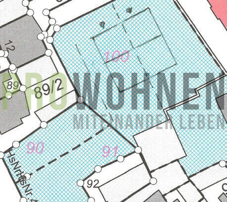 schönes ruhiges aber zentrales Grundstück im Herzen von Collenberg mit Doppelhaushälfte von Konzepthaus