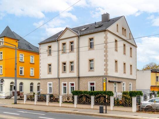 Investieren in Kaditz: Vermietete 2-Raum-Wohnung mit Balkon und Stellplatz in neu gegründeter WEG