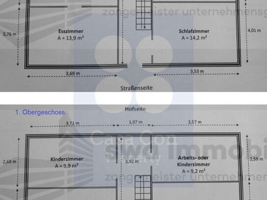 / Reihenhaus zur Miete / Garage / Dachboden als Lager / frisch saniert /