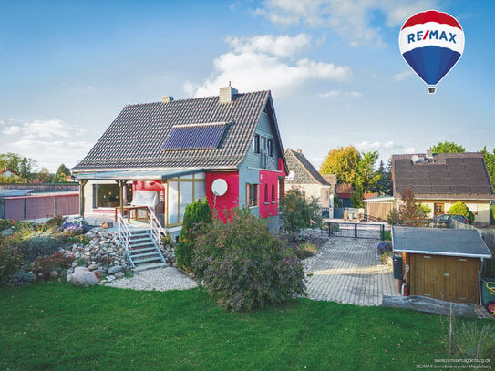 Ein Haus im Grünen - Natur soweit das Auge reicht