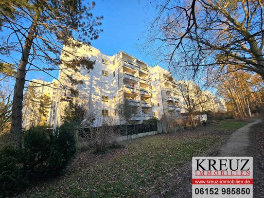 Gepflegte helle 2-Zimmerwohnung mit Blick in den Wald