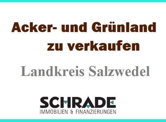 7,38 ha Acker und Grünland zu verkaufen