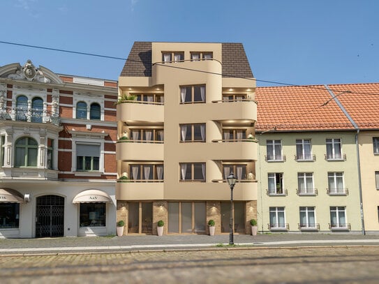 Stilvolle 3-Raum Eigentumswohnung in der Cottbuser Altstadt-Neubau