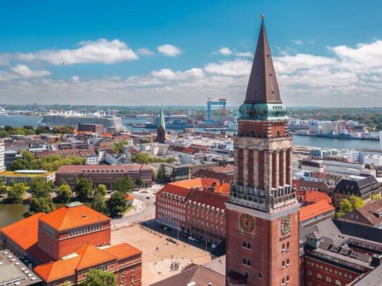 Wohnen auf Zeit - Voll möbliertes Dachgeschoss Appartement mit viel Charme in der Kieler City